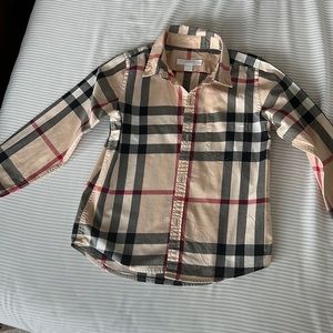 Boys Burberry shirt